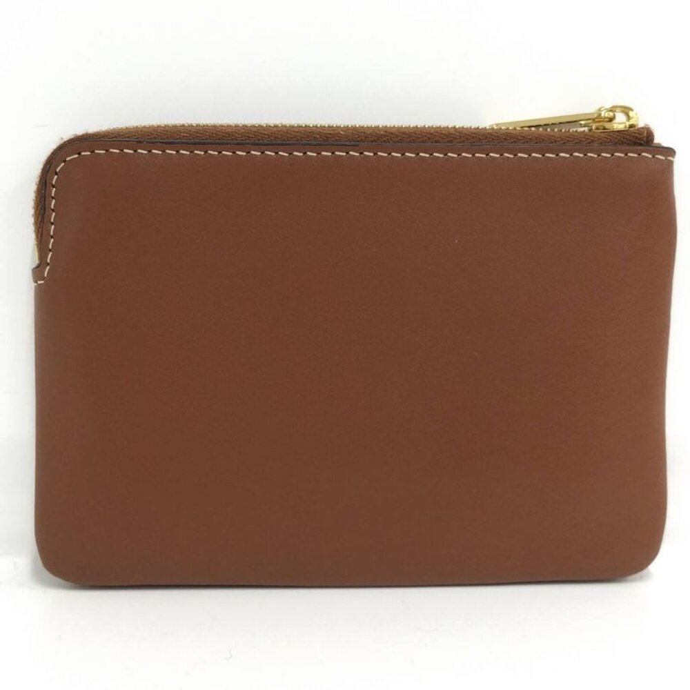 Celine Coin Case Triomphe Leather Brown - Picture 2 of 10